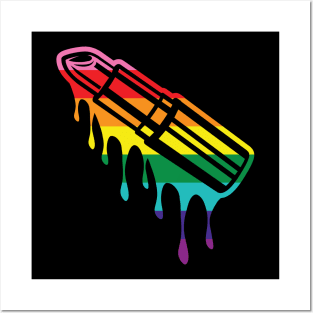 PRIDE Lipstick Posters and Art